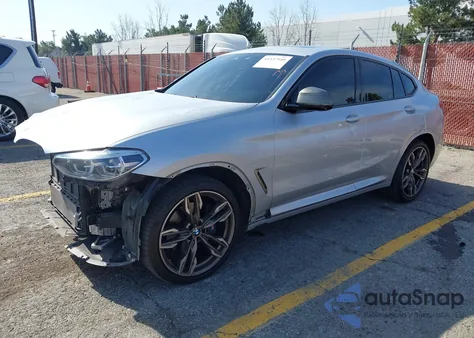 2020 BMW X4 M40I из США, поврежденный, VIN 5UX2V5C08L9B53553